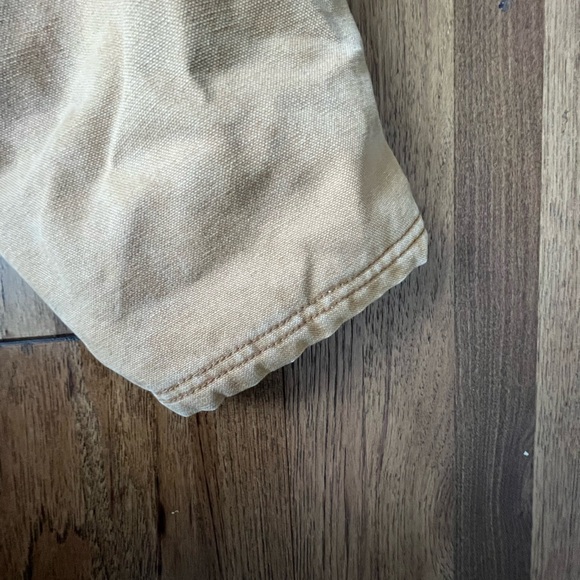 Big Smith Canvas Work Chore Farm Field Tan Jacket Men’s Sz 2XL Heavy Duty Lined - Picture 6 of 13